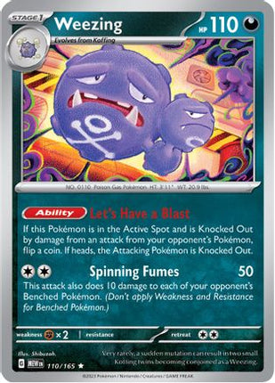 Weezing - 110/null [SV: Scarlet & Violet 151] Reverse Holofoil