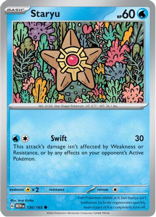 Staryu - 120/null [SV: Scarlet & Violet 151] Reverse Holofoil