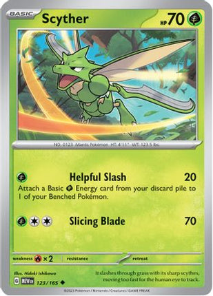 Scyther - 123/null [SV: Scarlet & Violet 151]
