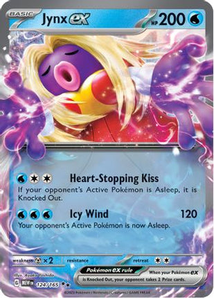 Jynx ex - 124/165 [SV: Scarlet & Violet 151] Holofoil