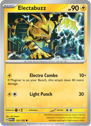 Electabuzz - 125/null [SV: Scarlet & Violet 151]