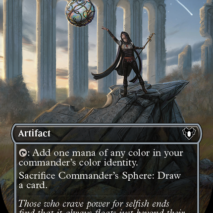 Commander's Sphere (Borderless) [Commander Masters]