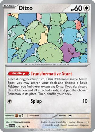 Ditto - 132/null [SV: Scarlet & Violet 151] Holofoil