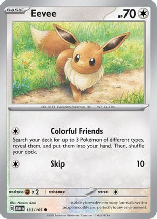 Eevee - 133/null [SV: Scarlet & Violet 151] Reverse Holofoil