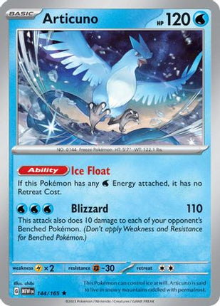 Articuno - 144/null [SV: Scarlet & Violet 151] Reverse Holofoil