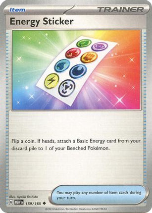 Energy Sticker - 159/null [SV: Scarlet & Violet 151] Reverse Holofoil