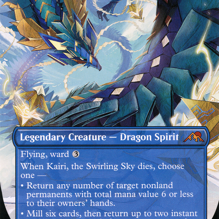 Kairi, the Swirling Sky (Borderless) [Kamigawa: Neon Dynasty]
