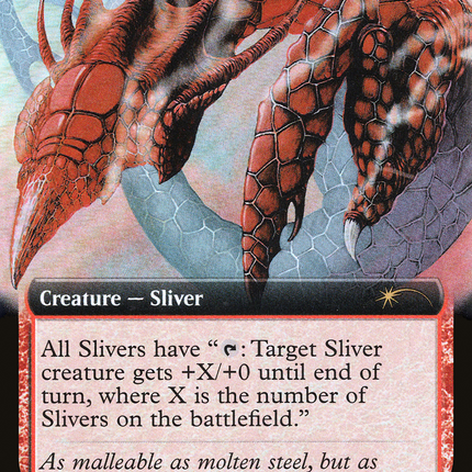 Magma Sliver (Extended Art) [Secret Lair Drop] Foil
