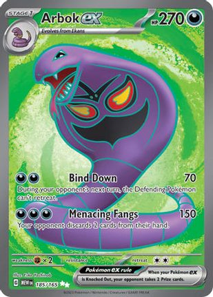 Arbok ex - 185/165 [SV: Scarlet & Violet 151] Holofoil