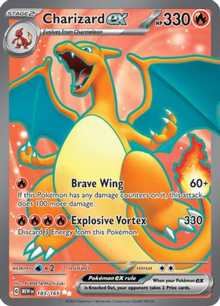 Charizard ex - 183/165 [SV: Scarlet & Violet 151] Holofoil