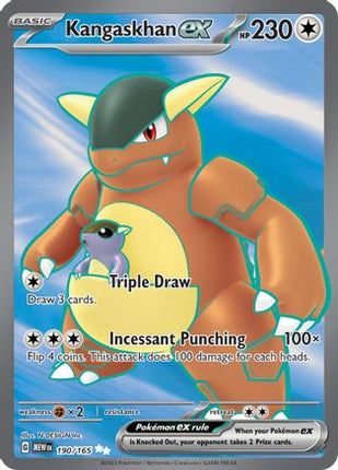 Kangaskhan ex - 190/165 [SV: Scarlet & Violet 151] Holofoil