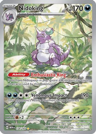 Nidoking - 174/165 [SV: Scarlet & Violet 151] Holofoil