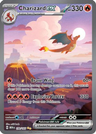 Charizard ex - 199/165 [SV: Scarlet & Violet 151] Holofoil