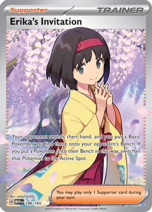 Erika's Invitation - 196/165 [SV: Scarlet & Violet 151] Holofoil