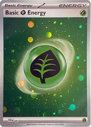 Basic Grass Energy (Cosmos Holo) - 1/null [SVE: Scarlet & Violet Energies] Holofoil