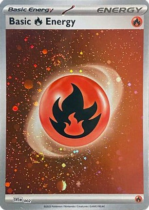 Basic Fire Energy (Cosmos Holo) - 2/null [SVE: Scarlet & Violet Energies] Holofoil