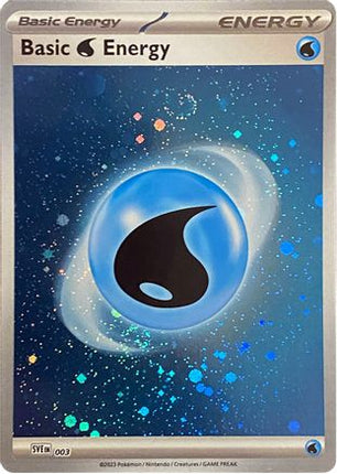 Basic Water Energy (Cosmos Holo) - 3/null [SVE: Scarlet & Violet Energies] Holofoil