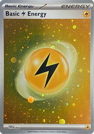 Basic Lightning Energy (Cosmos Holo) - 4/null [SVE: Scarlet & Violet Energies] Holofoil