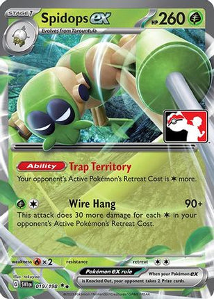Spidops ex 019/198 - Prize Pack Series Cards Holofoil