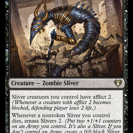 Lazotep Sliver [Commander Masters] Foil