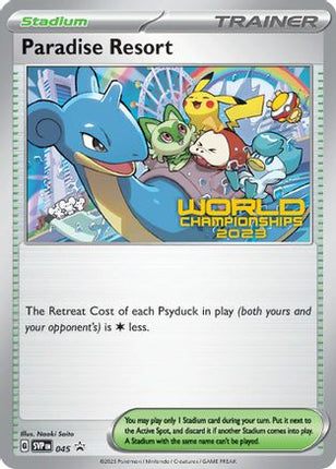 Paradise Resort - 045 (World Championships 2023) - 45/null [SV: Scarlet & Violet Promo Cards]