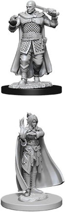 D&D Nolzurs Marvelous Miniatures - Human Ranger & Moon Elf Sorcerer