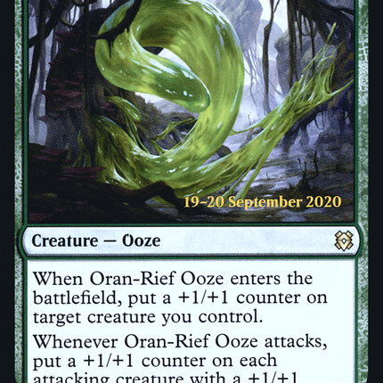 Oran-Rief Ooze [Zendikar Rising Promos] Prerelease Foil