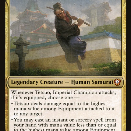 Tetsuo, Imperial Champion [Dominaria United Commander]