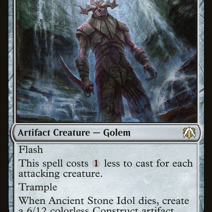 Ancient Stone Idol [March of the Machine Commander]