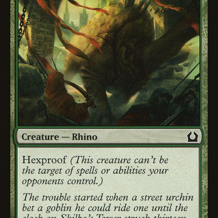 Rubbleback Rhino [Return to Ravnica]