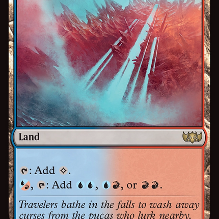 Cascade Bluffs [Commander: Tarkir: Dragonstorm]