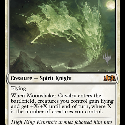 Moonshaker Cavalry [Wilds of Eldraine Promos]