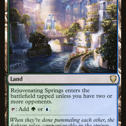 Rejuvenating Springs [Commander Legends]