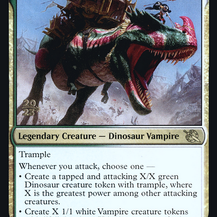 Ghalta and Mavren [March of the Machine Promos] Prerelease Foil
