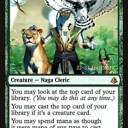 Vizier of the Menagerie [Amonkhet Promos] Prerelease Foil
