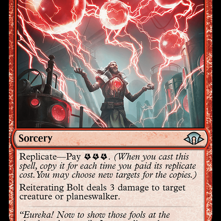 Reiterating Bolt [Modern Horizons 3] Foil