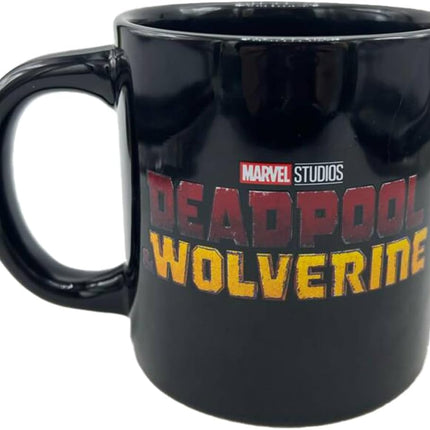 DEADPOOL - 3 Logo 16 Oz Black Mug