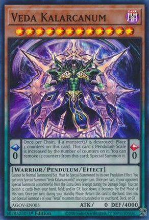 Veda Kalarcanum (Super Rare) [AGOV-EN005] 1st Edition