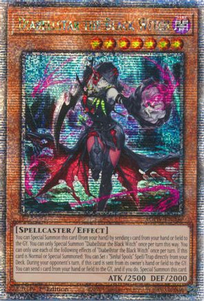 Diabellstar the Black Witch (Quarter Century Secret Rare)  [AGOV-EN006] 1st Edition