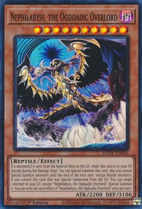 Nephilabyss, the Ogdoadic Overlord (Super Rare) [AGOV-EN016] 1st Edition