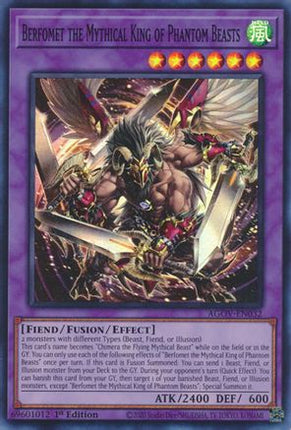 Berfomet the Mythical King of Phantom Beasts (Super Rare) [AGOV-EN032] 1st Edition