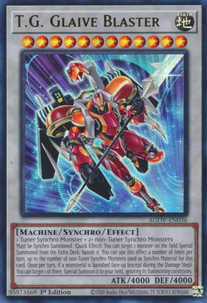 T.G. Glaive Blaster (Ultra Rare) [AGOV-EN036] 1st Edition