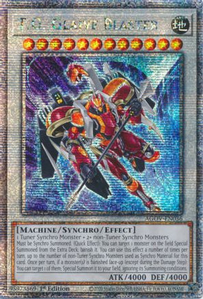 T.G. Glaive Blaster (Quarter Century Secret Rare)  [AGOV-EN036] 1st Edition