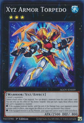 Xyz Armor Torpedo [AGOV-EN039] Super Rare