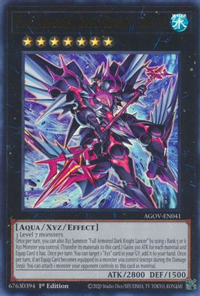 Full Armored Dark Knight Lancer (Ultra Rare) [AGOV-EN041] 1st Edition