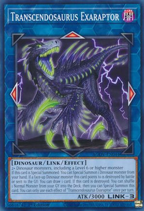 Transcendosaurus Exaraptor (Common / Short Print) [AGOV-EN044] 1st Edition