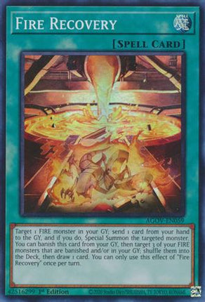 Fire Recovery (Super Rare) [AGOV-EN059] 1st Edition