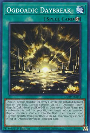 Ogdoadic Daybreak (Common / Short Print) [AGOV-EN063] 1st Edition