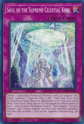 Soul of the Supreme Celestial King (Common / Short Print) [AGOV-EN069] 1st Edition