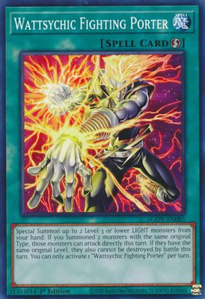 Wattsychic Fighting Porter (Common / Short Print) [AGOV-EN085] 1st Edition